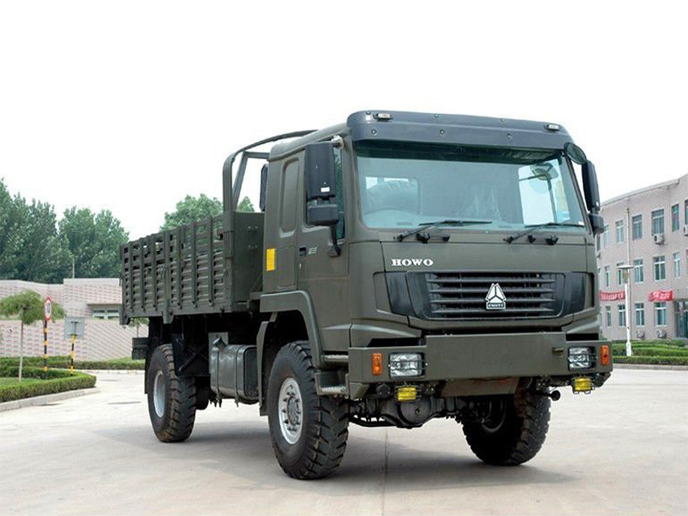 HOWO 4x4 military truck tipper truck off-road dump